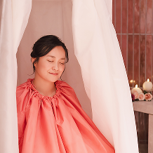 ローズ蒸しテント